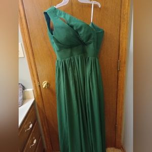 Green formal dress